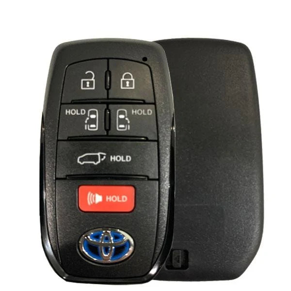 2021-2025 Toyota Sienna / 6-Button Smart Key / PN: 8990H-08010 / HYQ14FBX / 8A CHIP / OEM NEW 2021-2025 Toyota Sienna / 6-Button Smart Key / PN: 8990H-08010 / HYQ14FBX / 8A CHIP / OEM NEW